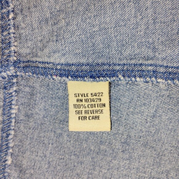 Woman's Bay Studio khakis Blue Jean Jacket - Picture 10 of 10